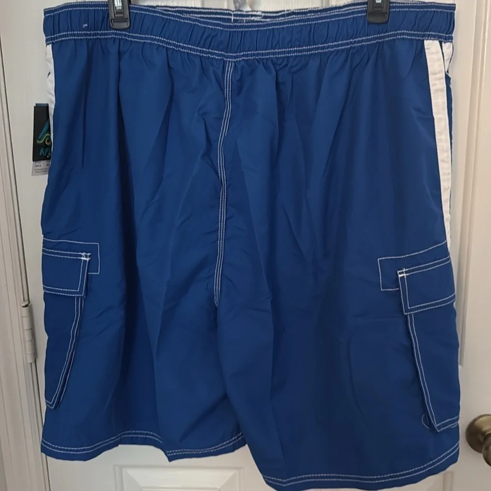 New Kanu Surf Blue Board Shorts Quick-Dry,Sun Protection Swimwear